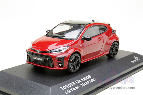 Solido - Toyota Yaris GR 1.6l Turbo - 261HP AWD (2020, 1/43 scale diecast model car, Karmina Red) S4311102