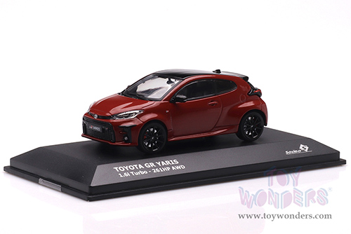 Solido - Toyota Yaris GR 1.6l Turbo - 261HP AWD (2020, 1/43 scale diecast model car, Karmina Red) S4311102