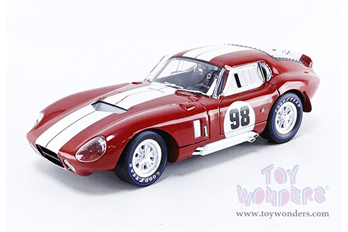 Shelby - Shelby Cobra Daytona Coupe #98 (1965, 1/18 scale diecast model car, Red w/ White Stripes) SC131R
