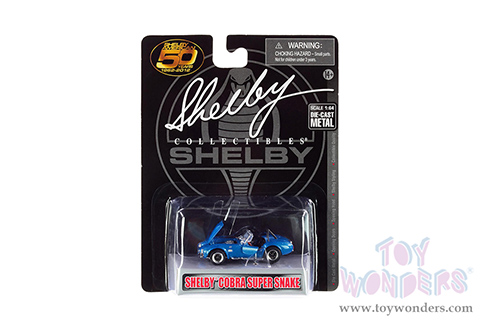 Shelby - Shelby&reg; 50th Anniversary 3 Piece Set (1965, 2006, 2011, 1/64 scale diecast model car, Asstd.) SC16403P