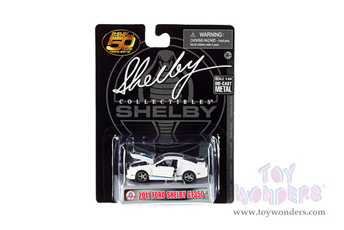Shelby - Shelby&reg; 50th Anniversary 3 Piece Set (1965, 2006, 2011, 1/64 scale diecast model car, Asstd.) SC16403P
