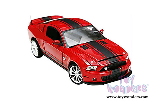 Shelby Legend Series - Ford Shelby Mustang GT500 Super Snake (2008, 1/18 scale diecast model car, Red w/ Black Stripes) SC313R