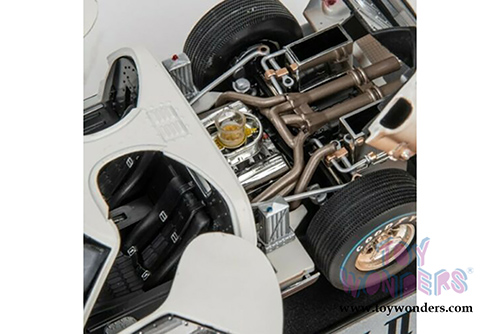 Shelby - Shelby Ford GT-40 MK II #98 24 Hours Daytona Winner Hardtop After Race (Dirty Version)(1966, 1/18 scale diecast model car, White) SC432W