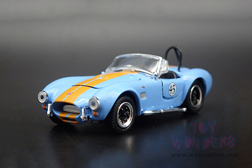 Shelby - Shelby&reg; 50th Anniversary Shelby Cobra 427 S/C #45 (1965, 1/64 scale diecast model car, Gulf Blue) SC715BU