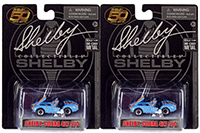 Shelby - Shelby® 50th Anniversary Shelby Cobra 427 S/C #45 (1965, 1/64 scale diecast model car, Gulf Blue) SC715BU
