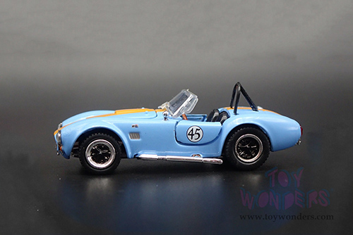 Shelby - Shelby&reg; 50th Anniversary Shelby Cobra 427 S/C #45 (1965, 1/64 scale diecast model car, Gulf Blue) SC715BU