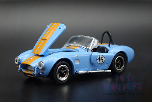 Shelby - Shelby&reg; 50th Anniversary Shelby Cobra 427 S/C #45 (1965, 1/64 scale diecast model car, Gulf Blue) SC715BU