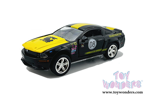 Shelby - Shelby&reg; 50th Anniversary Ford Shelby Mustang #08 Terlingua Racing Team (2008, 1/64 scale diecast model car, Black/Yellow) SC753BK
