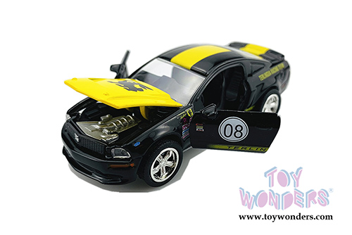 Shelby - Shelby&reg; 50th Anniversary Ford Shelby Mustang #08 Terlingua Racing Team (2008, 1/64 scale diecast model car, Black/Yellow) SC753BK