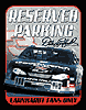 Show product details for Tin Sign: Nascar Earnhardt Fans Only Reserved Parking Sign SD1375