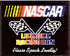 Tin Sign: Nascar Life Time Racing Fan SG722
