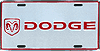SL141-Dodge-License-Plate