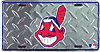 SL2643-Cleveland-Indians-Diamond-License-Plate