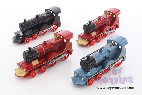 Classic Trains with Sound and Light (5.5" diecast model car, Asstd.) SL675DB