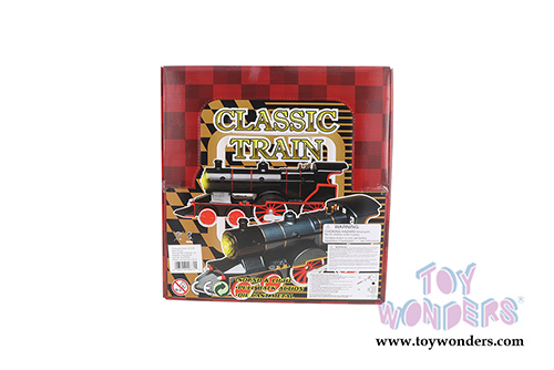 Classic Trains with Sound and Light (5.5" diecast model car, Asstd.) SL675DB