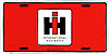 SLAIHR-International-Harvester-Red-License-Plate