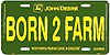SLJDN-John-Deere-Born-Farm-License-Plate