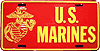 SLMM-US-Marines-License-Plate