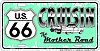 SLR664-Route66-Cruisin-License-Plate