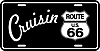 SLRZC-Route66-Cruisin-License-Plate