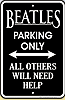 SPSBE-Beatles-Parking-Only-Tin-Sign