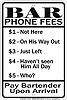 SPSBRF2-Bar-Phone-Fees-Metal-Sign