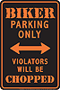 SPSHR2-Biker-Parking-Metal-Sign
