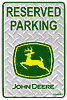 Metal-Sign-John-Deere-Farm-Tractor-Reserved-Parking-SPSJDD