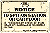 Spit-On-Station-Floor-Sign-SPSRC7