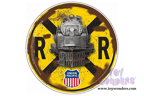 Metal Sign: Union Pacific Crossing Sign SR4U