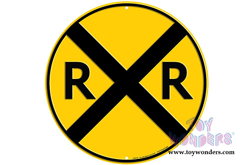 Metal Sign: Railroad Corossing Sign SRR