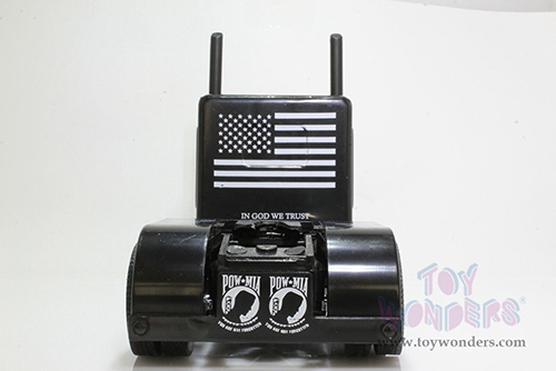 New Ray - Peterbilt® Black Out POW/MIA Veterans Tribute (1/32 scale diecast model car, Black) SS-11643