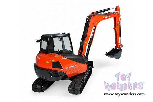 New Ray - Kubota Excavator KX080-4 (1/18 scale diecast model car, Orange/Black) SS-33163