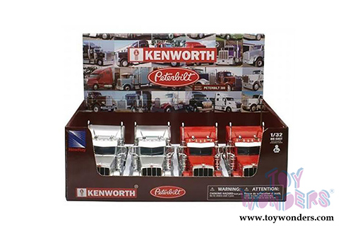 New Ray - Peterbilt 389 Truck Cab Assortment (1/32, diecast model car, Asstd.) SS-52921