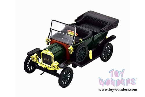 New Ray - Classic Collection Ford Model-T TIN Lizzie (1910, 1/32 scale diecast model car, Green) SS-55033A