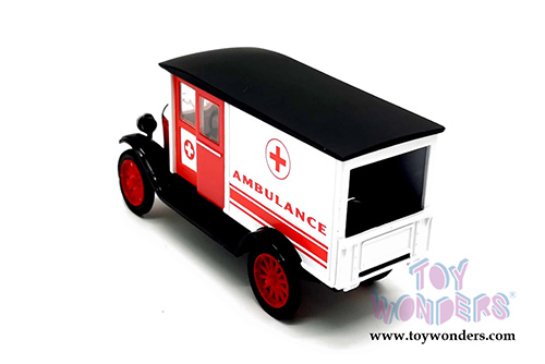 New Ray - Classic Collection Chevrolet&reg; Series H Ambulance (1924, 1/32 scale diecast model car, White/Red) SS-55073A