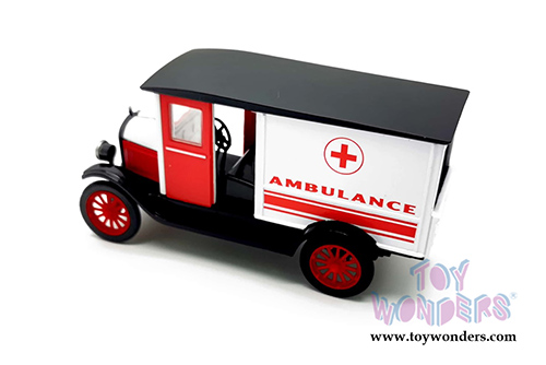 New Ray - Classic Collection Chevrolet&reg; Series H Ambulance (1924, 1/32 scale diecast model car, White/Red) SS-55073A