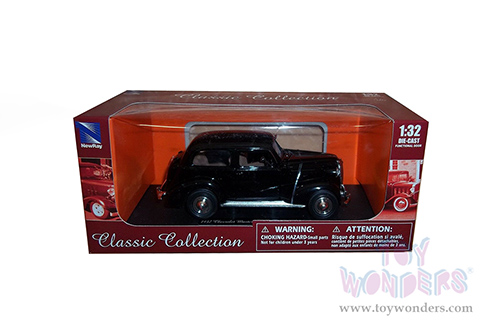 New Ray - Classic Collection Chevrolet&reg; Master Deluxe Town Sedan (1937, 1/32 scale diecast model car, Black) SS-55183