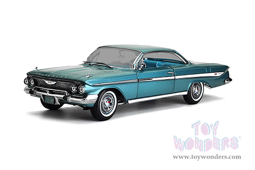 Sun Star USA - Chevrolet&reg; Impala&trade; Sport Coupe (1961, 1/18 scale diecast model car, Turquoise) SS2109