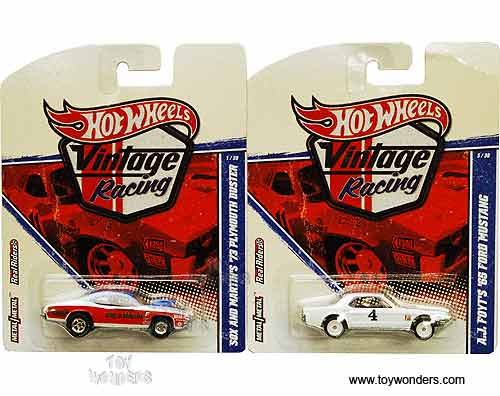 Mattel Hot Wheels - Vintage Racing Assortment (3", Asstd.) T8450/956B