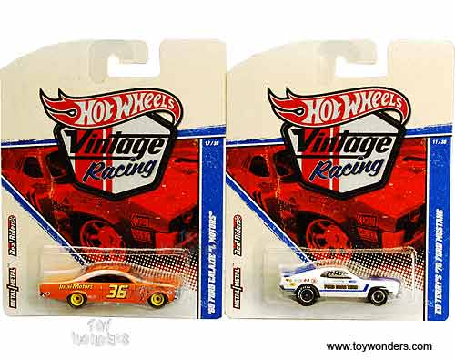 Mattel Hot Wheels - Vintage Racing Assortment D (3", Asstd.) T8450/956D