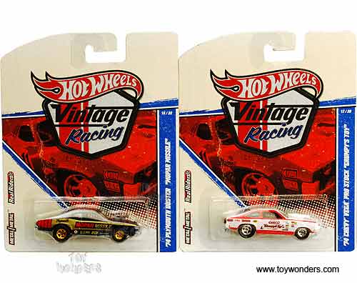 Mattel Hot Wheels - Vintage Racing Assortment D (3", Asstd.) T8450/956D