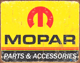 Tin Sign: Mopar Logo 1964 - 1971 TD1315