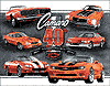 Show product details for Tin Sign: Chevy Camaro 40th Anniversary Sign TD1490