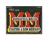 Show product details for Tin Sign: Minneapolis Moline Tractors & Farm Machinery Logo sign TD1505