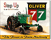 TD1861-Oliver-77-Farm-Tractor-Tinsign