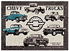 Show product details for Tin Sign: Chevy Pick Up Truck Tribute sign TD841