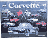 Show product details for Tin Sign: Chevy Corvette Collage Sign TG492