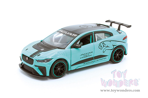 Tayumo - Jaguar I-Pace eTrophy (1/36 scale diecast model car, Blue) TM00022BU