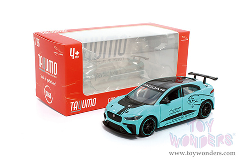Tayumo - Jaguar I-Pace eTrophy (1/36 scale diecast model car, Blue) TM00022BU